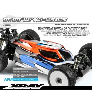 XRAY XB8 / XB8E "EAZY" BODY