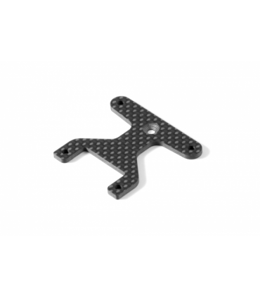 PLACA DIRECCIÓN DELANT. SUPERIOR CARBONO 2.0MM