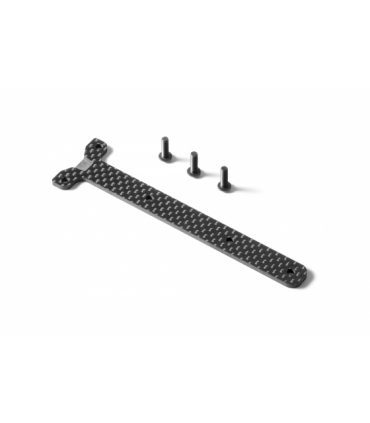 CHASIS GRAPHITE BRACE UPPER DECK 2.0MM