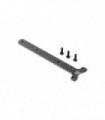 PLATAFORMA SOPORTE DE CHASIS GRAFITO - TRASERO - 2.0MM