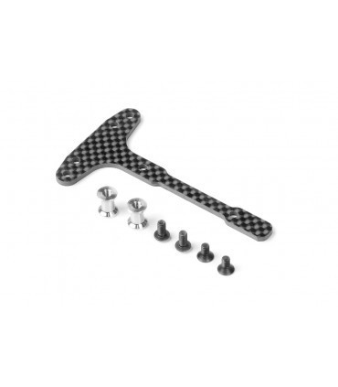 SET CHASIS GRAPHITE T-BRACE - FRONT