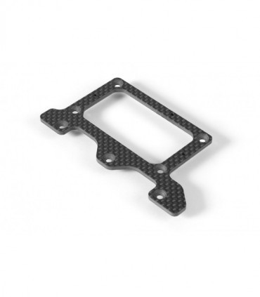 X10'18 GRAPHITE 2.5MM REAR POD LOWER PLATE