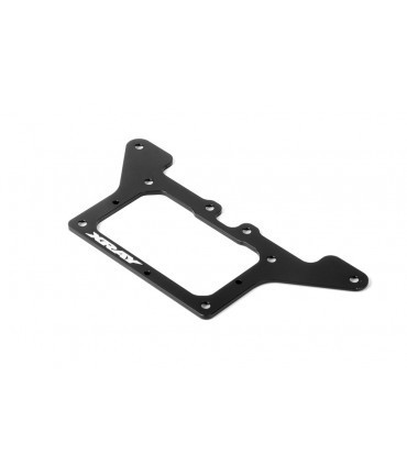 X12'21 ALU 2.0MM REAR POD LOWER PLATE - 7075 T6