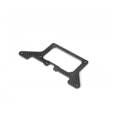 X12'21 GRAPHITE 2.5MM REAR POD LOWER PLATE