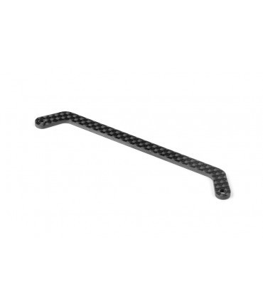 X12'21 FRONT BRACE - GRAPHITE 2.0MM