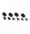 COMPOSITE ECCENTRIC BUSHINGS + CASTER CLIPS (2)