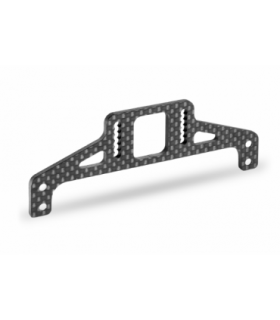 SOPORTE TRASERO ALERON X1'20 GRAPHITE 2.5MM