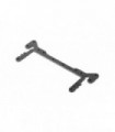 X12'21 REAR BRACE - GRAPHITE 2.5MM