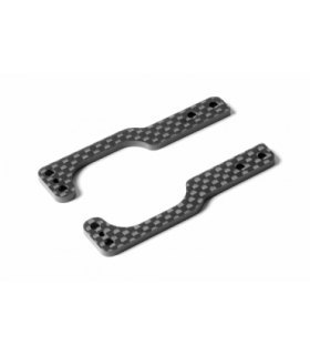 X1'20 GRAPHITE REAR WING HOLDER SIDE PLATE 2.5MM (L+R)