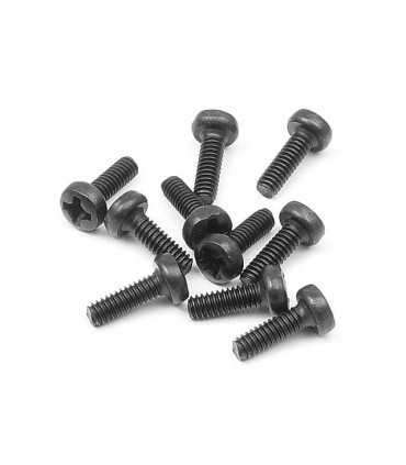 TORNILLO BOTON PHILIPS 2X6 (10)