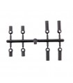 ROTULAS PLASTICO DIRECCION MTX-6 MUGEN (8u.)