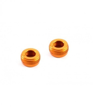 TOPES AJUSTADOR DE ALUMINIO TRASEROS POST STOP NUT (2)