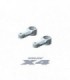 X4 ALU DUAL STEERING ARM - BLACK + BALL-BEARINGS (
