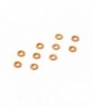 ARANDELAS 3X6X0.5MM - NARANJA (10)