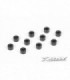 ARANDELA ALU 3x6x4.0MM - NEGRA (10)