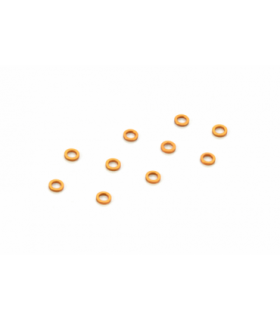 ARANDELA ALU 3x5x1.0MM - NARANJA (10)