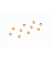 ARANDELA ALU 3x5x1.0MM - NARANJA (10)