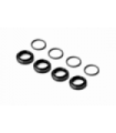 ROSCA AJUSTE AMORT ALU + O-RING - NEGRO (4)