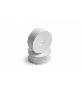SET LLANTAS DELANTERA 2WD 12MM XB20 (2) BLANCO