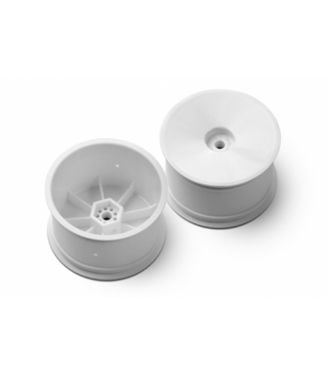 SET LLANTAS TRASERAS 2WD/4WD 12MM XB20 (2) BLANCO