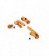DOWNSTOP INDEPENDENT ALU FRONT ANTI-ROLL BAR - ORANGE