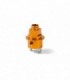 SOPORTE ALUM. DISCO FRENO - NARANJA