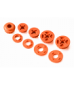 KIT TAPAS P/CARRETE BAJA FRICCION - CARBONO
