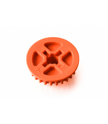 CARRETE BAJA FRICCION COMPOSITE 26T - MID-LATERAL CARBONO