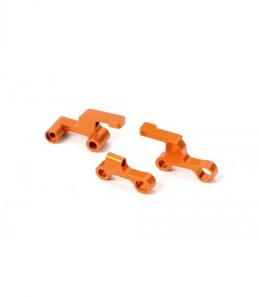SOPORTE ALUM.DEL. DOWNSTOP BARRA - NARANJA