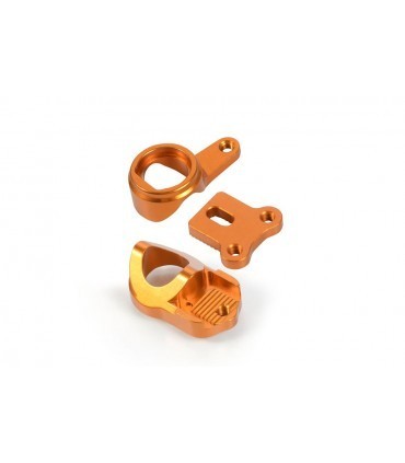 ALU SERVO SAVER ADJUSTABLE - SWISS 7075 T6 - NARANJA