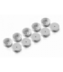 SET LLANTAS 4WD DELANT. C/ 12MM HEX - BLANCAS (10)