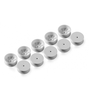 SET LLANTAS 4WD DELANT. C/ 12MM HEX - BLANCAS (10)