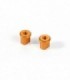 ALU ECCENTRIC BUSHING 0.0MM - NARANJA (2)