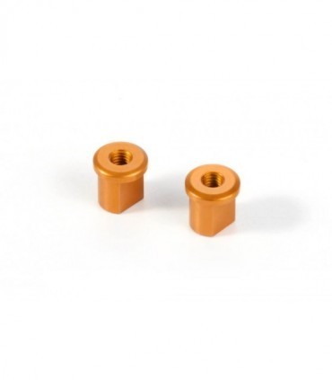 ALU ECCENTRIC BUSHING 0.0MM - NARANJA (2)