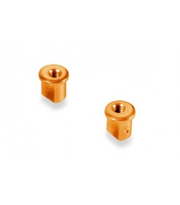 ALU ECCENTRIC BUSHING 0.5MM - NARANJA (2)
