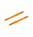 ALU ADJ. TURNBUCKLE M3x51 MM - SWISS 7075 T6 - ORANGE (2)