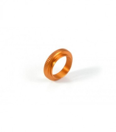ALU SHOCK ADJUSTABLE NUT - ORANGE