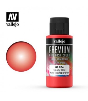 Vallejo Rojo Transparente premium colors