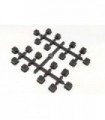 CASQUILLOS CONVERGENCIA SV NEGROS - SOFT