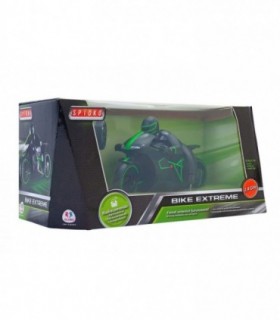 MOTO RC 2.4GHZ NEGRA Y VERDE