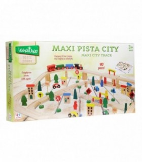 WOODEN CIRCUITO TREN MADERA