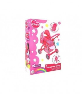 CARRITO METALICO CON CAPOTA 61CM