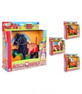 CABALLO GRANDE 20CM TERCIOPELO