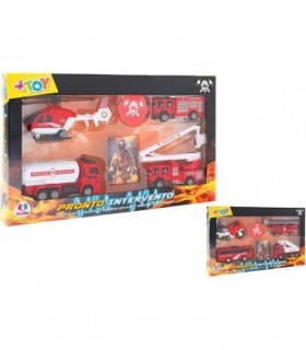 SET BOMBEROS 4PCS