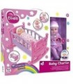 MUÑECA 33CM CON CUNA BABY CHARLIE