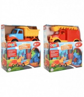 CAMION CON BLOQUES 36PCS