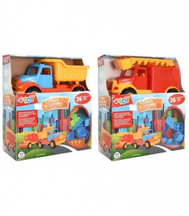 CAMION CON BLOQUES 36PCS
