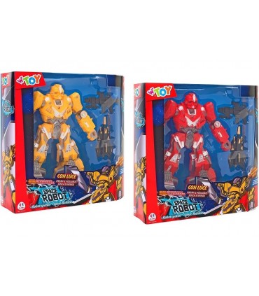 ROBOT CON LUZ AMARILLO