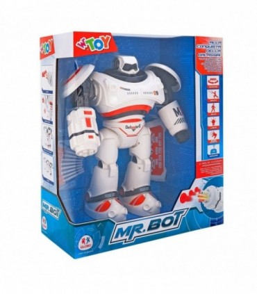 ROBOT RC CON 5 FUNCIONES Y DISPARO DE MISILES