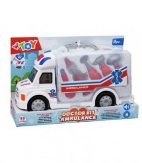 SET MALETIN AMBULANCIA CON ACCESORIOS